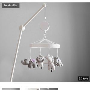 Pottery Barn Knit crib Musical Mobile